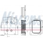 90777 NISSENS масляний радіатор двигунне олива