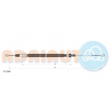 07.0296 ADRIAUTO Тросик, cтояночный тормоз