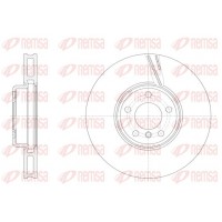 61552.11 REMSA Гальмівний диск