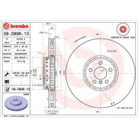 09.D896.13 BREMBO Гальмівний диск