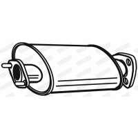 21985 WALKER Предглушник вихлопних газів