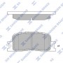 SP2038 Hi-Q Комплект гальмівних колодок дисковий гальм