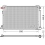 DCN50128 DENSO Конденсатор кондиціонера