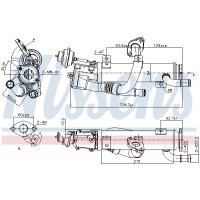 989329 NISSENS Радіатор рециркуляція ОГ