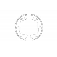 GS8803 TRW Комплект гальмівних колодок, стояночная тормозная система