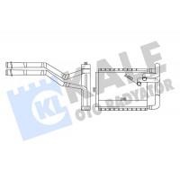 347395 KALE OTO RADYATÖR Теплообмінник обігрів салону