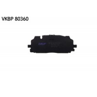 VKBP 80360 SKF Комплект гальмівних колодок дисковий гальм
