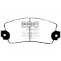 DP231 EBC Brakes Комплект гальмівних колодок дисковий гальм