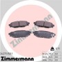 24271.150.1 ZIMMERMANN Комплект гальмівних колодок дисковий гальм