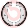 S 06 508 BREMBO Комплект гальмівних колодок, стояночная тормозная система