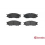 P 56 083 BREMBO Комплект гальмівних колодок дисковий гальм