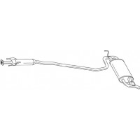 70611 SIGAM Глушник вихлопних газів кінцевий