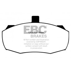 DP462 EBC Brakes Комплект гальмівних колодок дисковий гальм