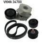 VKMA 34700 SKF Поліклиновий ремінний комплект