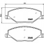 8DB 355 020-521 HELLA PAGID Комплект гальмівних колодок дисковий гальм