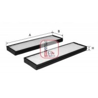 S 3163 C SOFIMA Фільтр повітря у внутрішньому просторі