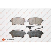 1681167880 EUROREPAR Комплект гальмівних колодок дисковий гальм