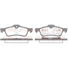 0862.00 REMSA Комплект гальмівних колодок дисковий гальм