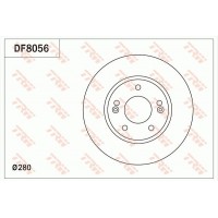 DF8056 TRW Гальмівний диск