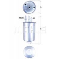 KL 505 MAHLE Паливний фільтр