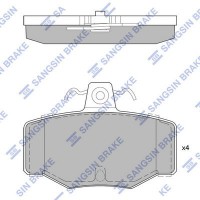 SP1741 Hi-Q КомплеК т гальмівних колодок, дискове гальмо