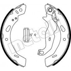53-0490 METELLI Комплект гальмівних колодок