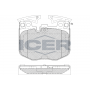 182280 ICER Комплект гальмівних колодок дисковий гальм