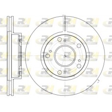 61263.10 ROADHOUSE Гальмівний диск