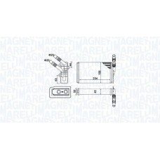 350218433000 MAGNETI MARELLI Теплообмінник обігрів салону