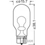921 OSRAM Лампа розжарювання, стояночные огни / габаритные фонари