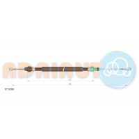 07.0289 ADRIAUTO Тросик, cтояночный тормоз