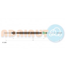 07.0289 ADRIAUTO Тросик, cтояночный тормоз