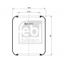 20662 FEBI BILSTEIN Кожух пневматичної ресори