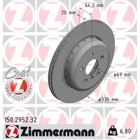 150.2952.32 ZIMMERMANN Гальмівний диск