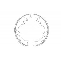 KBS-5403 KAVO PARTS Комплект гальмівних колодок