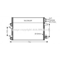 JE5060D AVA QUALITY COOLING Конденсатор кондиціонера