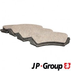 4863700410 JP GROUP Комплект гальмівних колодок дисковий гальм