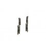 0 986 468 380 BOSCH Комплект гальмівних колодок дисковий гальм