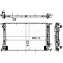 CR 910 000P MAHLE Радіатор охолодження двигуна