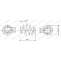 SN2207 MONROE Пружина ходової частини