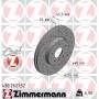 430.2621.52 ZIMMERMANN Гальмівний диск