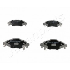 PA-204AF JAPANPARTS Комплект гальмівних колодок дисковий гальм