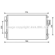 HY5311D AVA QUALITY COOLING Конденсатор кондиціонера