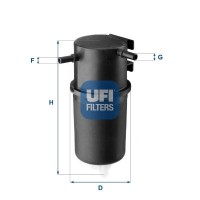 24.145.00 UFI Паливний фільтр