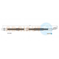 28.1206.1 ADRIAUTO Гальмівний шланг