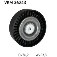 VKM 36243 SKF Паразитный / ведущий ролик, Поліклиновий ремінь