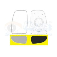 3799833 VAN WEZEL Дзеркальне скло зовнішнє дзеркало