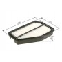 F 026 400 580 BOSCH Повітряний фільтр