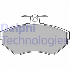 LP1409 DELPHI Комплект гальмівних колодок дисковий гальм