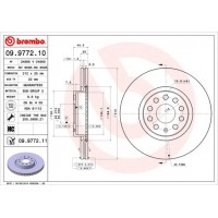 09.9772.11 BREMBO Гальмівний диск